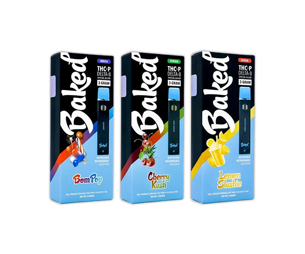 Baked Special Blend THC-P Delta 8 3 Gram Disposable Vape Pen 1 Ct