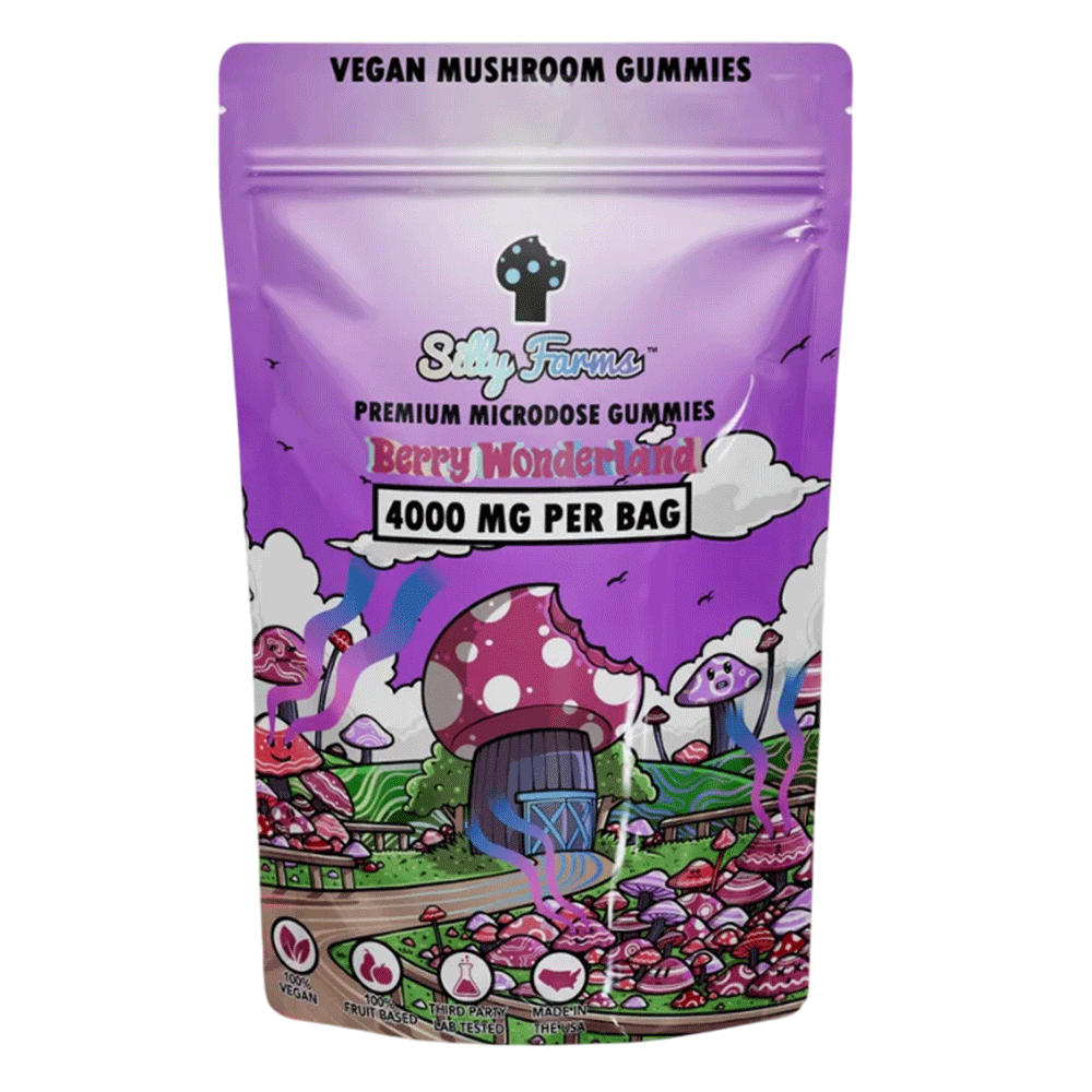 Silly Farms Mushroom Gummies 4000mg (8ct/Pack)