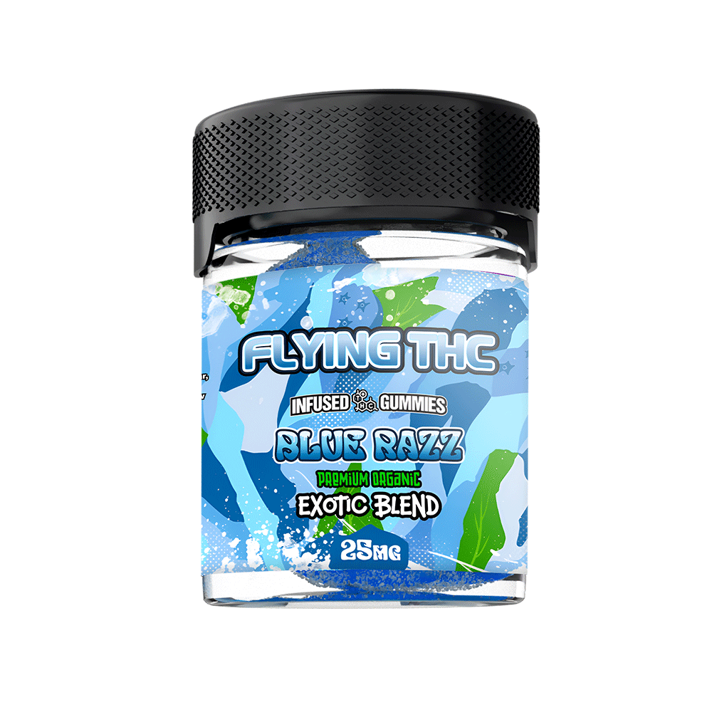 Flying THC Exotic Blend Gummies 25mg - 20ct/Jar