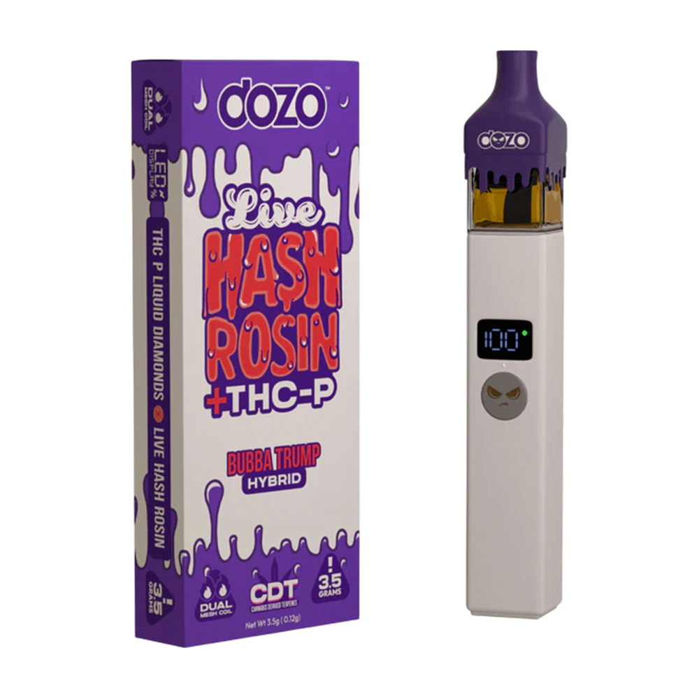 Dozo Live Hash Rosin THC-P Disposable 3.5gm