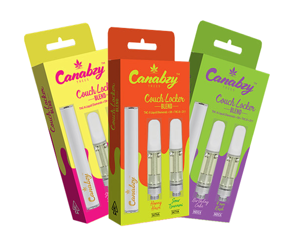 Canabzy Couch Locker Blend 2 x 2g Cartridge W/Battery