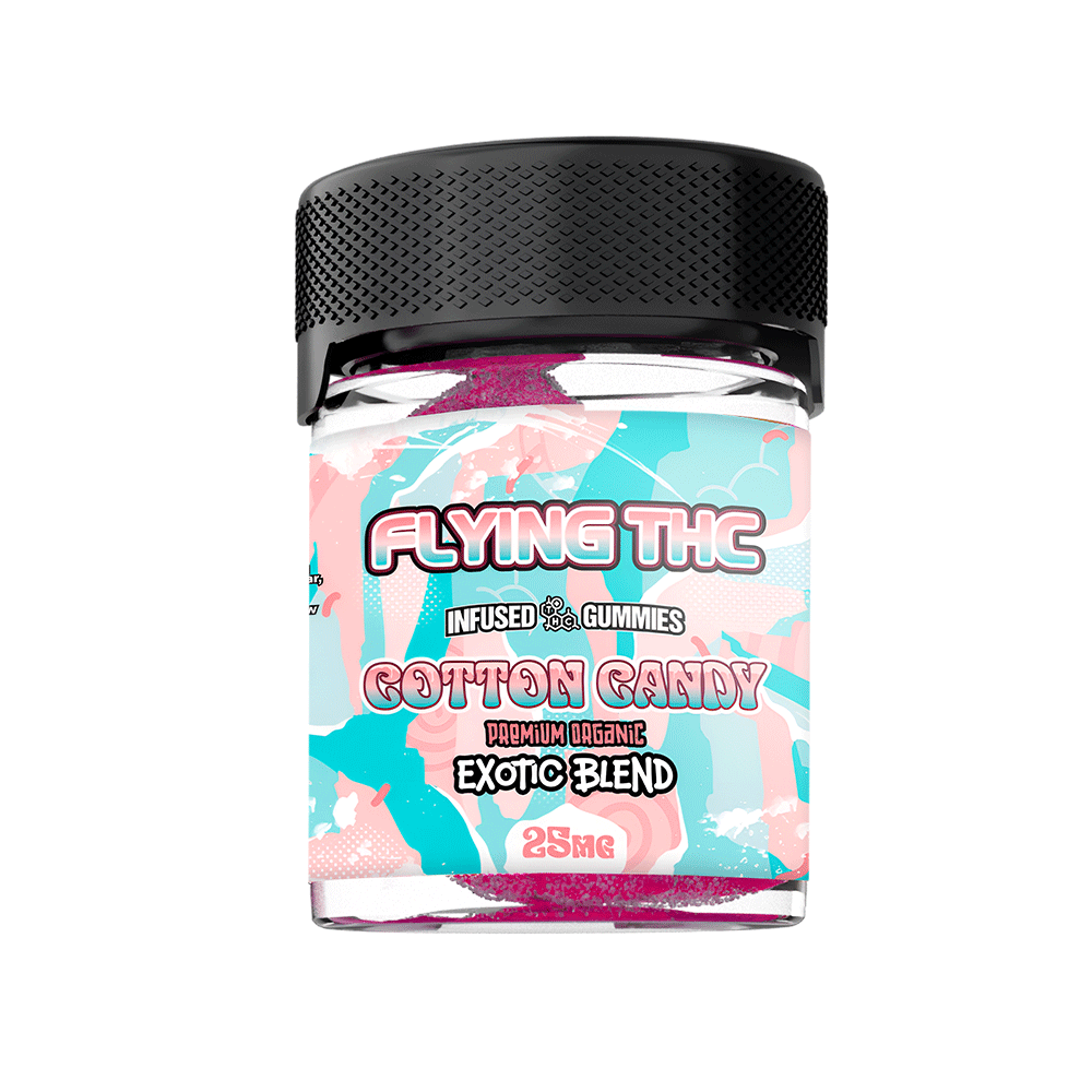 Flying THC Exotic Blend Gummies 25mg - 20ct/Jar