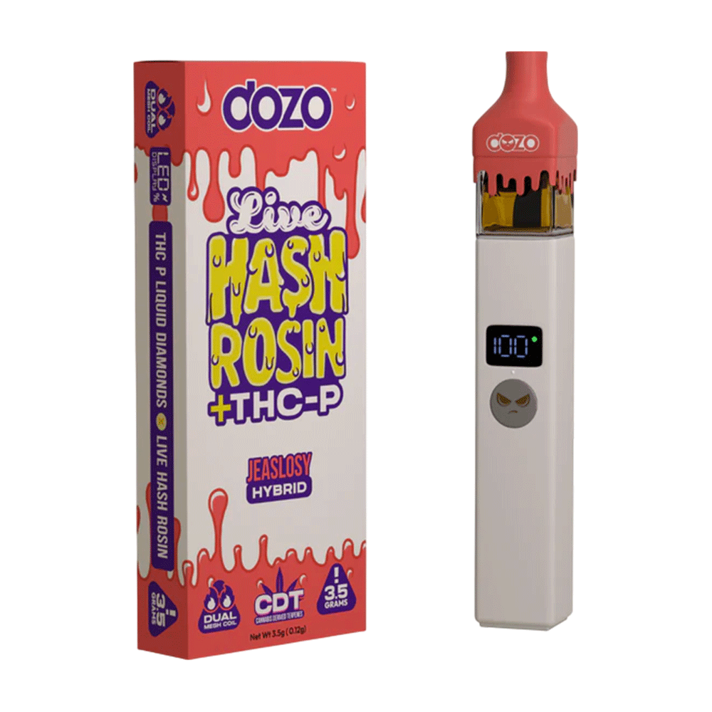 Dozo Live Hash Rosin THC-P Disposable 3.5gm