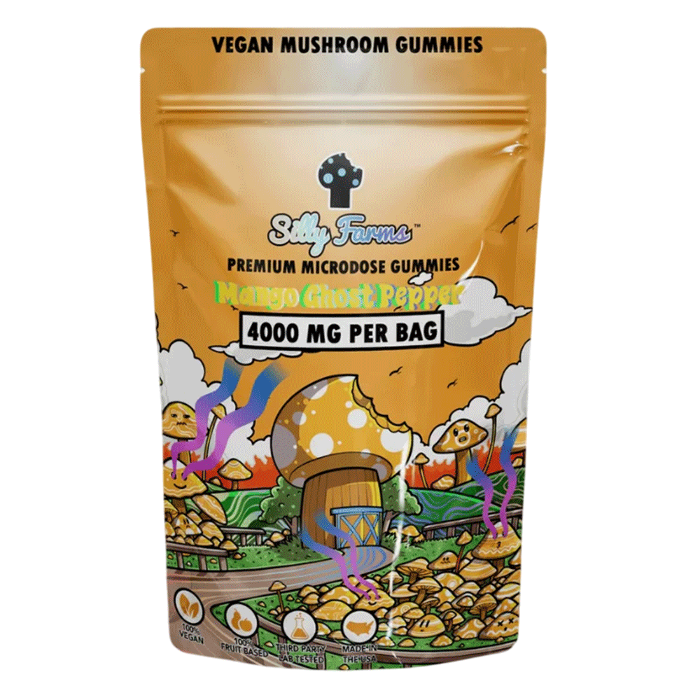 Silly Farms Mushroom Gummies 4000mg (8ct/Pack)