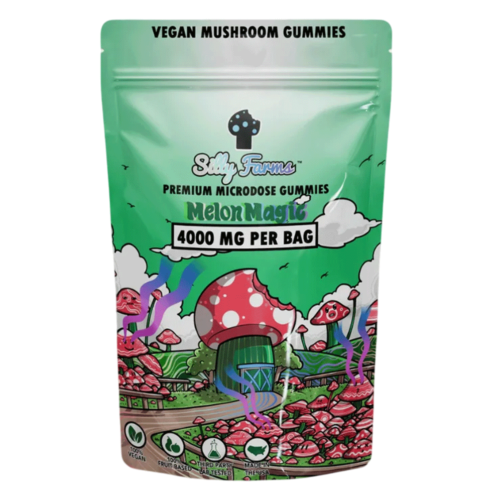 Silly Farms Mushroom Gummies 4000mg (8ct/Pack)