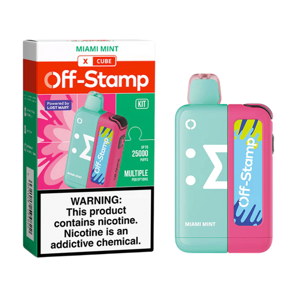 Off Stamp X Cube 5% 25K Puffs Disposable