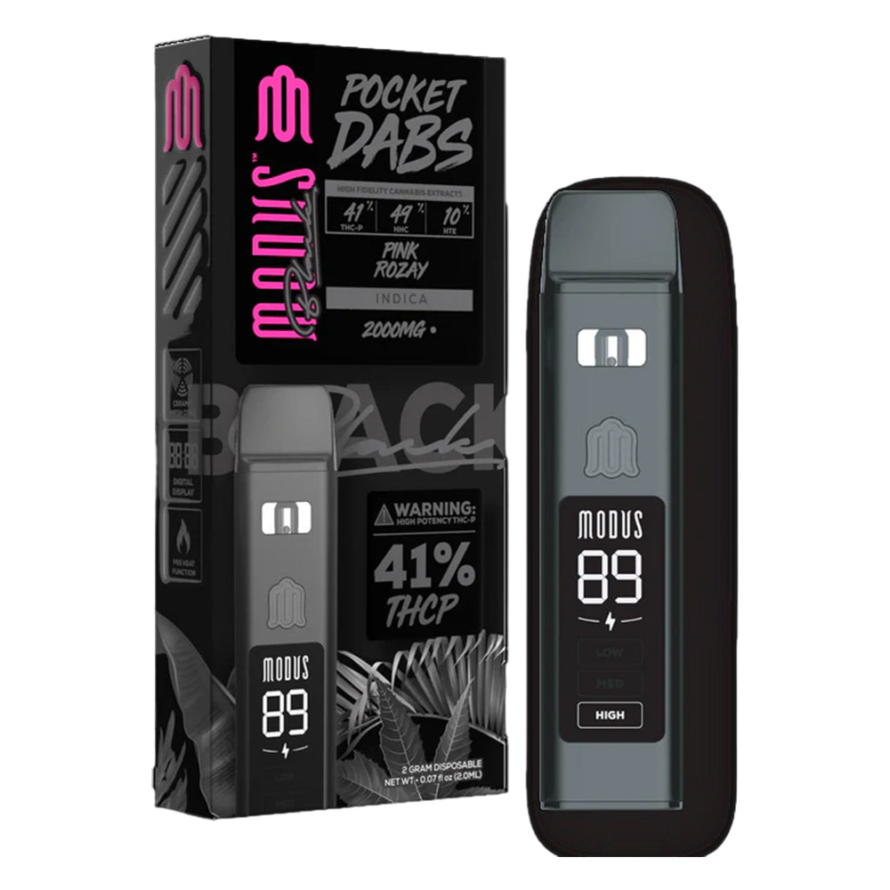 Modus Black Pocket Dabs Disposable 2gm