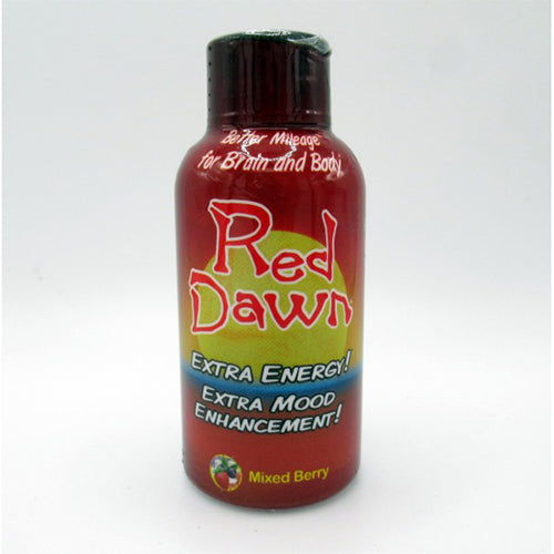 Red Dawn Liquid Supplement - Extra Mood Enhancement! Extra Energy Concentrate 2oz 12ct/pk