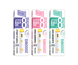 Rare Delta 8 Hydroxy Live Resin Knock Out Full Spectrum 2000 MG (HHEP+THCP+D8 Live Resin)