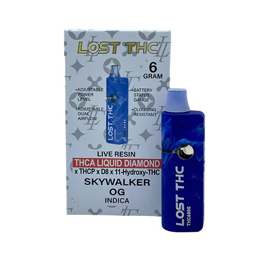 Lost THC Live Resin 6 gram Disposable 1ct