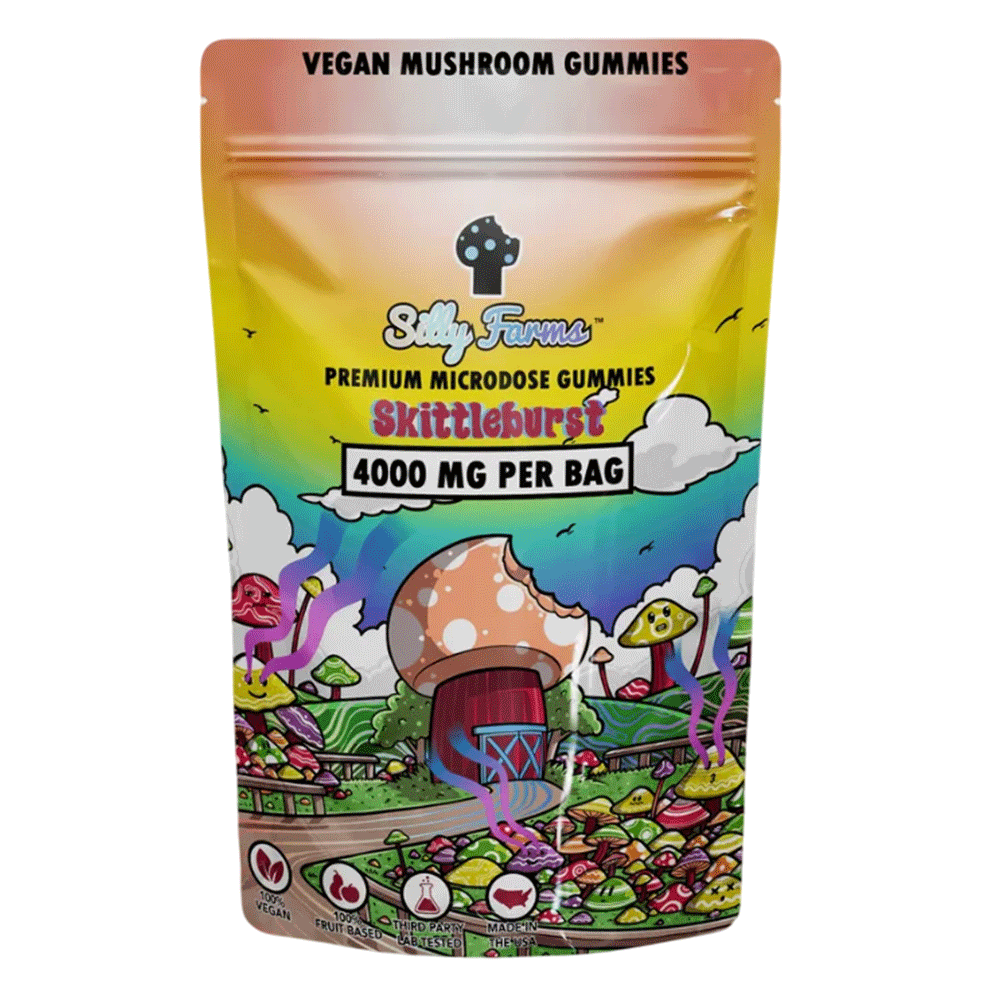 Silly Farms Mushroom Gummies 4000mg (8ct/Pack)