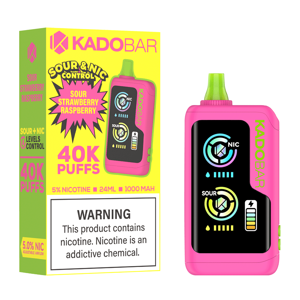 Kado Bar 5% Sour and Nic Control 40000 Puffs Disposable