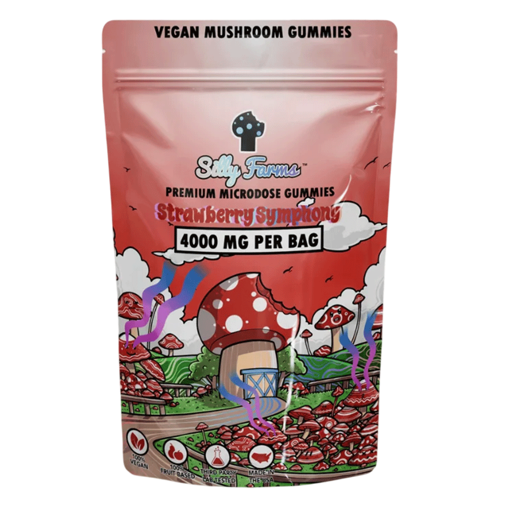 Silly Farms Mushroom Gummies 4000mg (8ct/Pack)