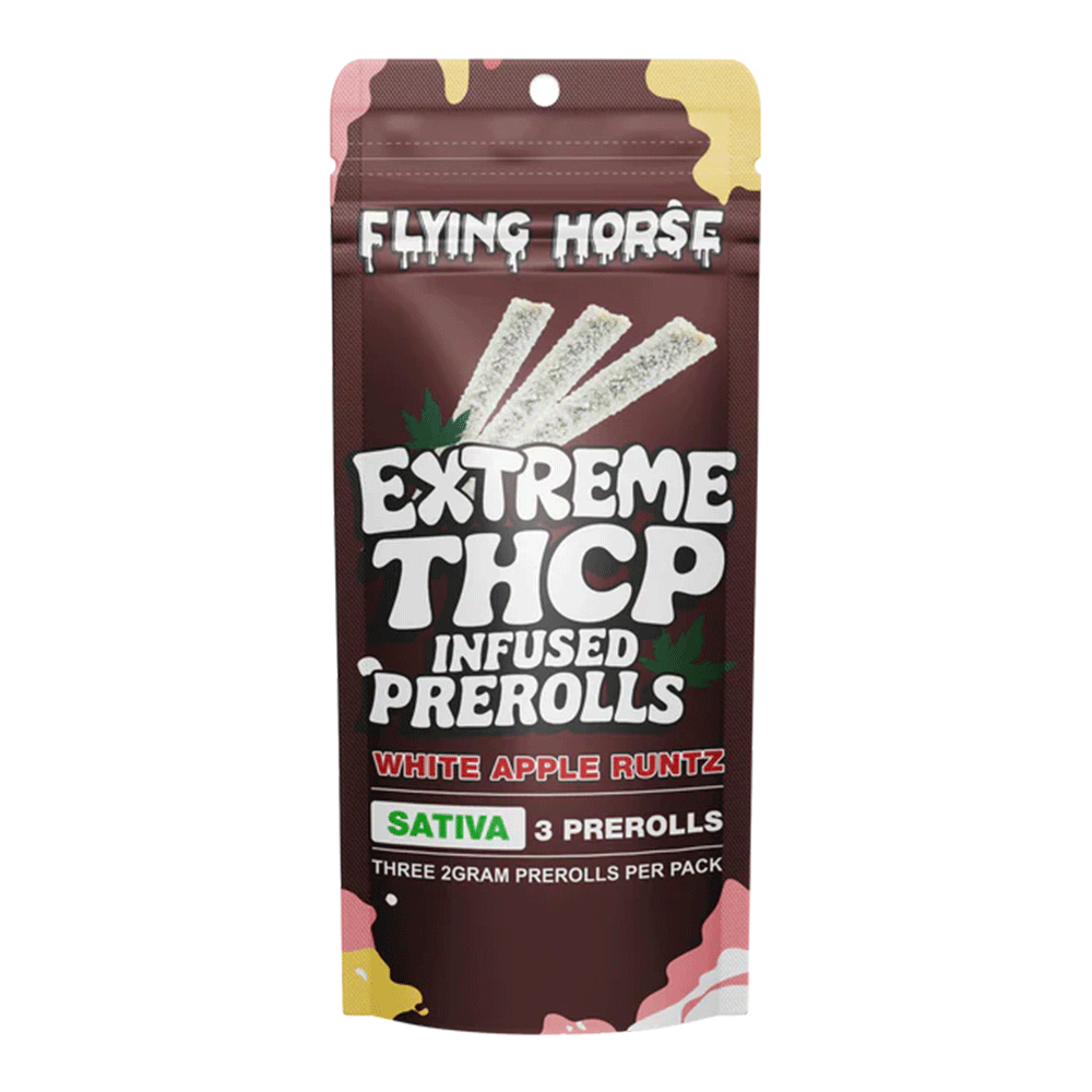 Flying Horse Extreme THC-P Infused Pre-Roll 2gm X 3ct/pk | 1pk