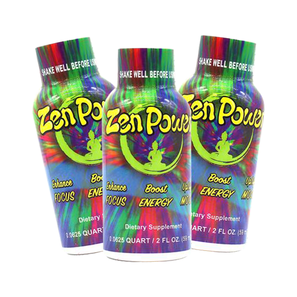 Zen Power Shot Focus & Mood Optimizer 2 Oz Shot