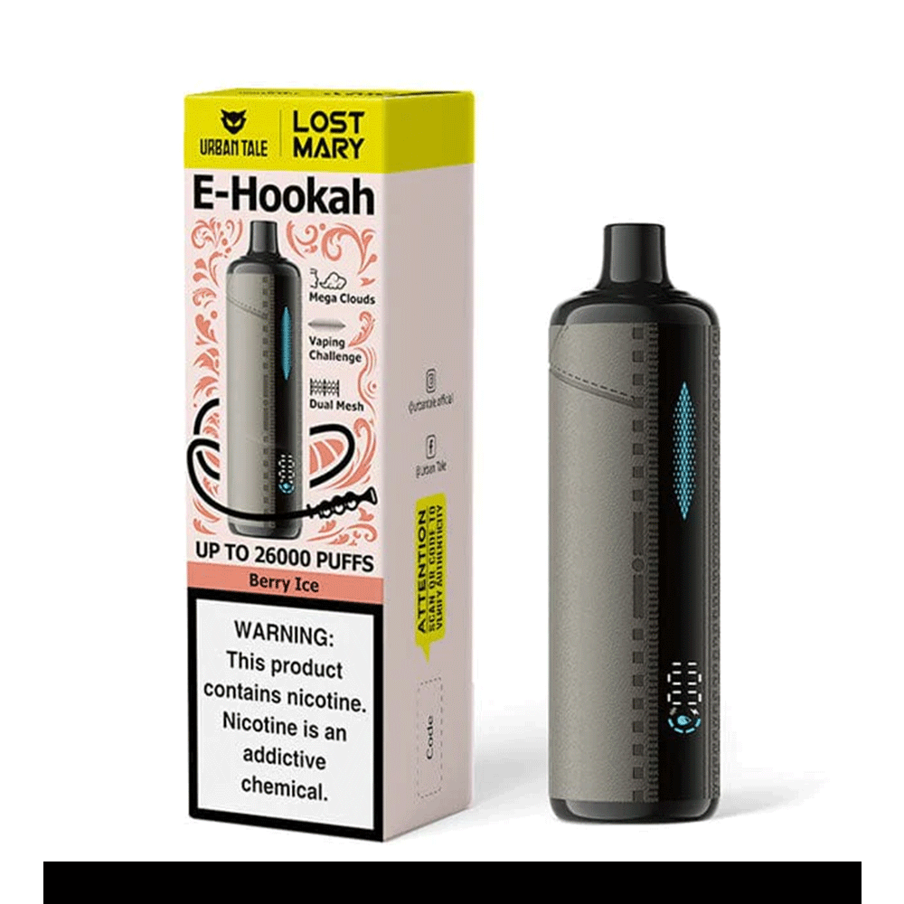 Lost Mary X Urban Tale Hookah 26000 Puffs Disposable