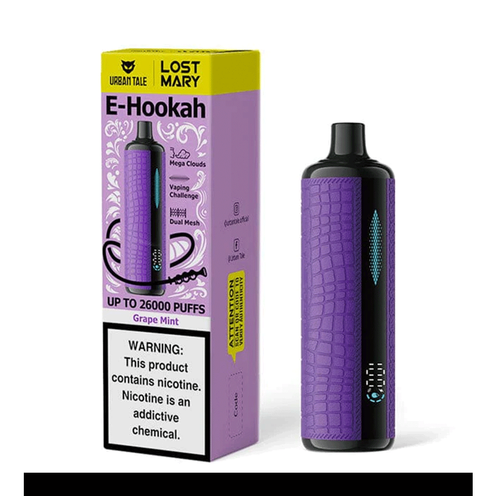 Lost Mary X Urban Tale Hookah 26000 Puffs Disposable