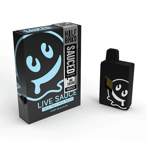 HALF BAK'D SAUCE'D COLLECTION DISPOSABLE 4G THC-P, THC-A, THC-B, DELTA-9 1 CT