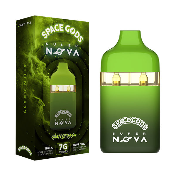 Space Gods Super Nova 7gram Disposable | THCA+THCP+DELTA-8 | 1 Ct