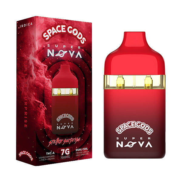 Space Gods Super Nova 7gram Disposable | THCA+THCP+DELTA-8 | 1 Ct