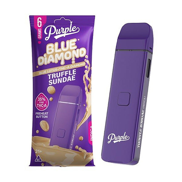 Purple Blue Diamond 6gm Disposable 1ct