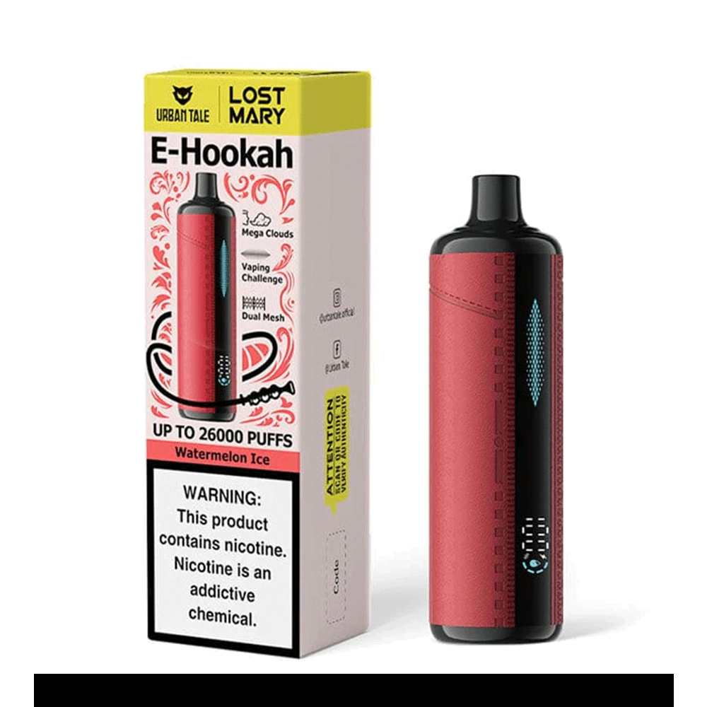 Lost Mary X Urban Tale Hookah 26000 Puffs Disposable