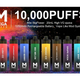 Mega Puffs 10,000  Disposable Vape 20 ml 1 ct