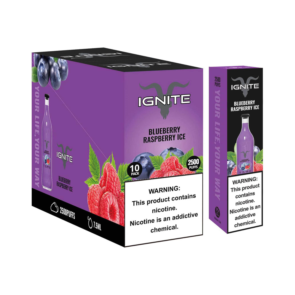 Ignite 2500 puffs disposable 1ct