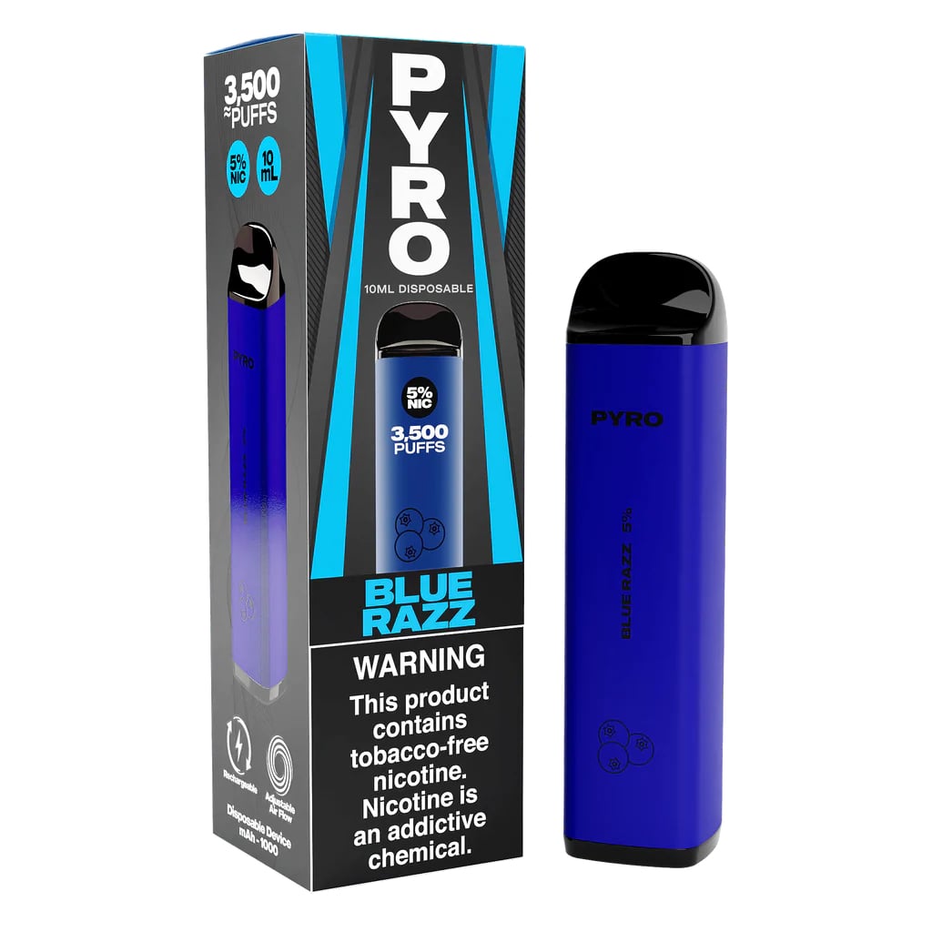 PYRO 10ml 5% 3500 puffs disposable 1ct