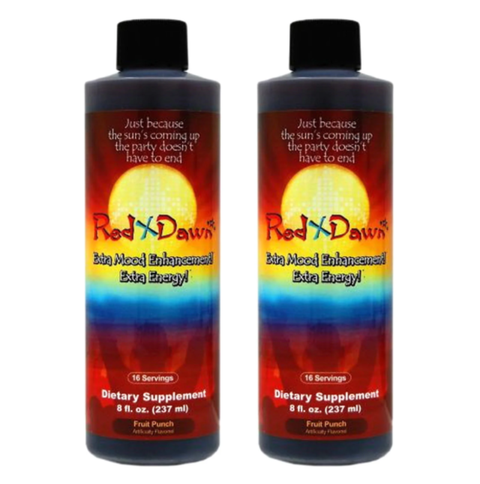 Red Dawn Liquid Supplement - Extra Mood Enhancement! Extra Energy  Concentrate 8oz