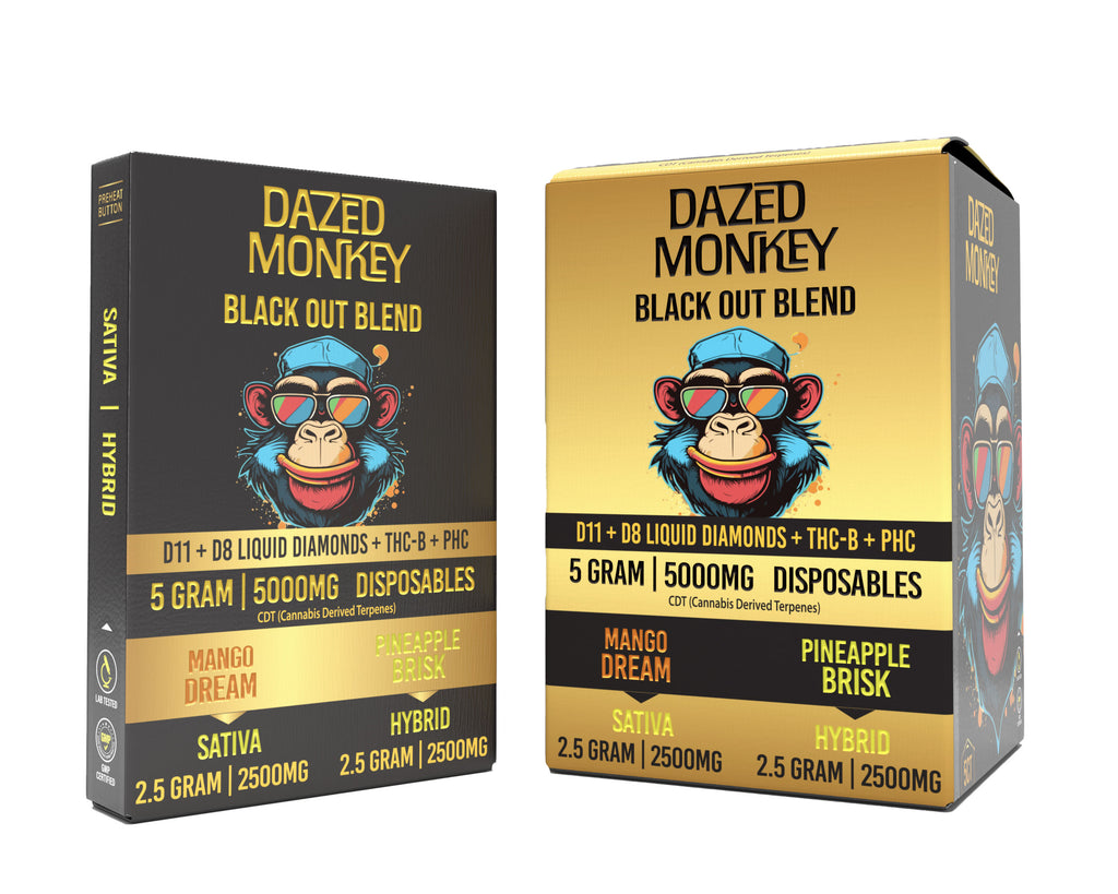 Dazed Monkey Blackout Blend Dispo 5gm - Highfi 
