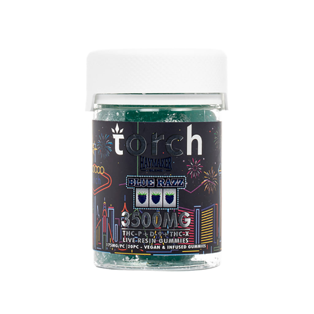 Torch Haymaker Blend Gummies | 3500mg THC-P, delta-9 THC, & THC-X - Highfi 
