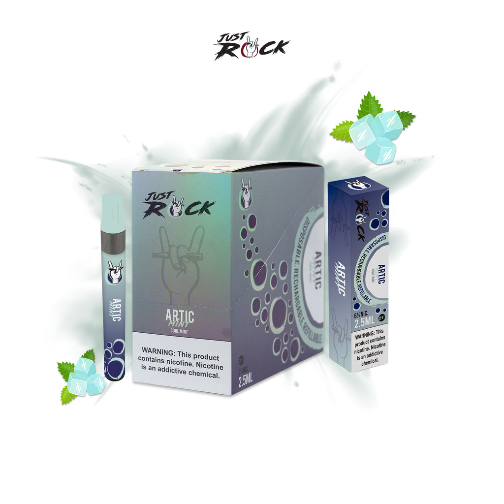 JUST ROCK DISPOSABLE DEVICE 2.5 ML 6% NIC 1 ct
