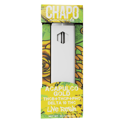 Chapo Extrax Live Resin Disposable 3G THC-B, THC-P, PHC, and delta-10 THC 1 ct