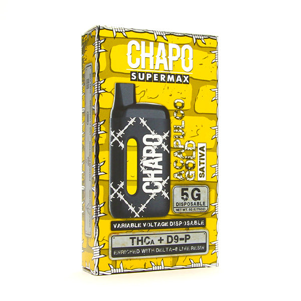 Chapo Supermax 5G THCA + D9-P Live Resin Disposable 1 ct