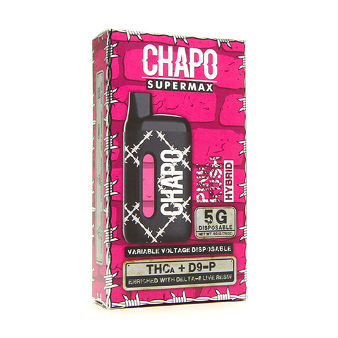 Chapo Supermax 5G THCA + D9-P Live Resin Disposable 1 ct