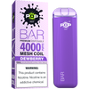 POP Hit Bar 4000 Puffs TFN 12 ml Premium Disposable Device 1 ct - Highfi 