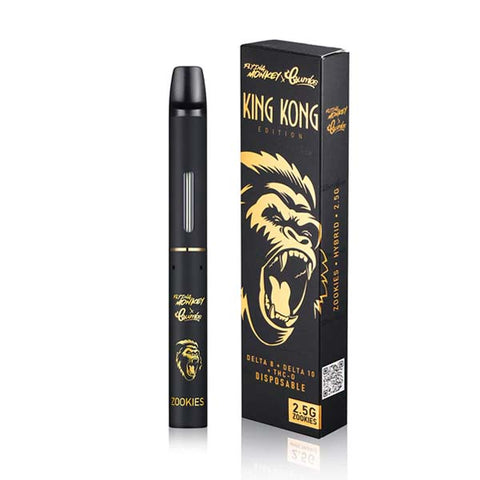 King Kong Disposable  Delta 8 + Delta 10 + THC-H THC JD by Flying Monkey | 2.5 Gram 1 ct