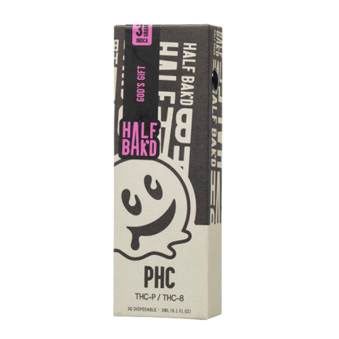 HALF BAK'D DISPOSABLE 3G PHC, THC-P, and Delta-8 1 CT - Highfi 