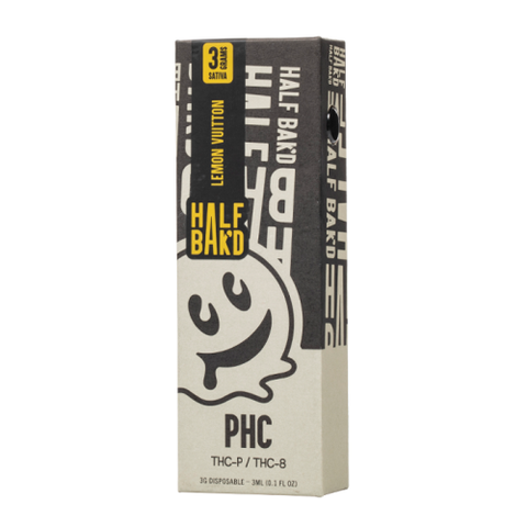 HALF BAK'D DISPOSABLE 3G PHC, THC-P, and Delta-8 1 CT - Highfi 