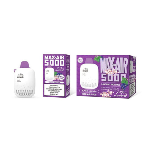 Hyppe Max Air 5000 Puffs | 5% Nicotine  1 Ct