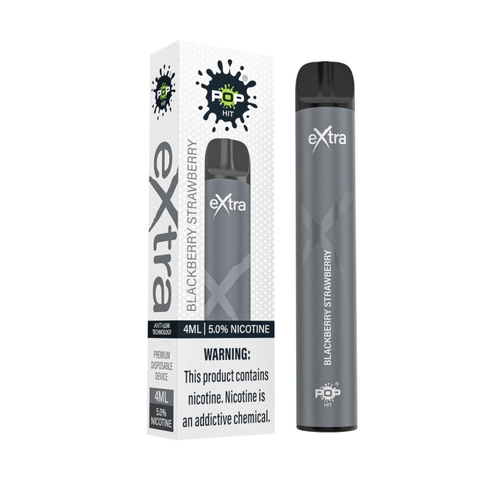 POP HIT EXTRA 3000 PUFFS 4ML PREMIUM DISPOSABLE W/ ANTI-LEAK TECHNOLOGY 1 CT
