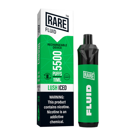 Rare Fluid with Air Flow Disposable Rechargeable Device (5500 Puffs)