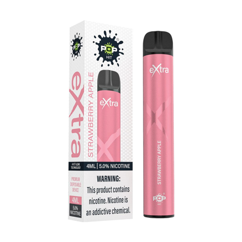 POP HIT EXTRA 3000 PUFFS 4ML PREMIUM DISPOSABLE W/ ANTI-LEAK TECHNOLOGY 1 CT